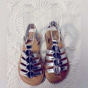 NWOT Swiggles Toddler Chrome Sandals